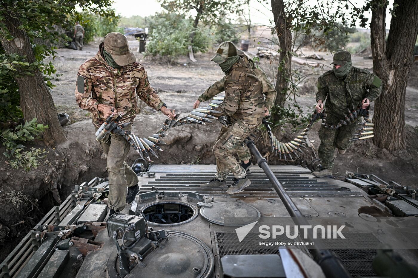 Russia Ukraine Military Operation Combat Training