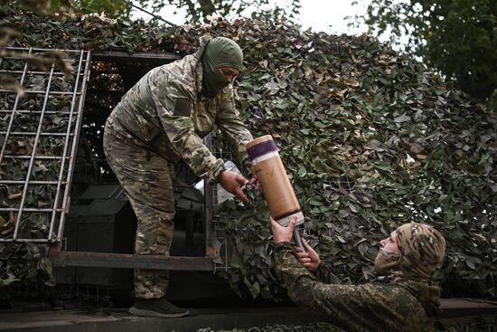 Russia Ukraine Military Operation Combat Training