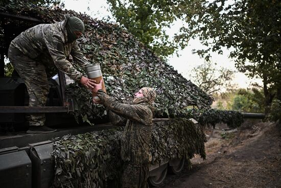 Russia Ukraine Military Operation Combat Training