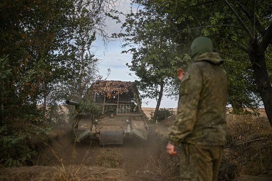 Russia Ukraine Military Operation Combat Training