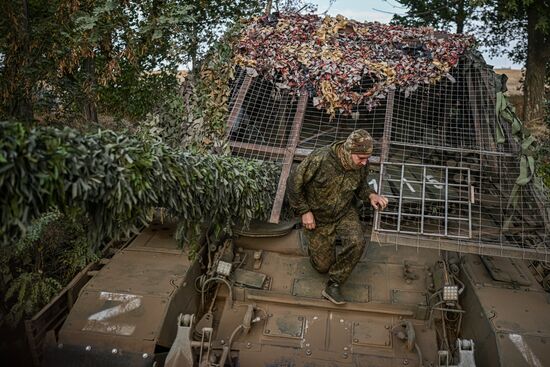 Russia Ukraine Military Operation Combat Training