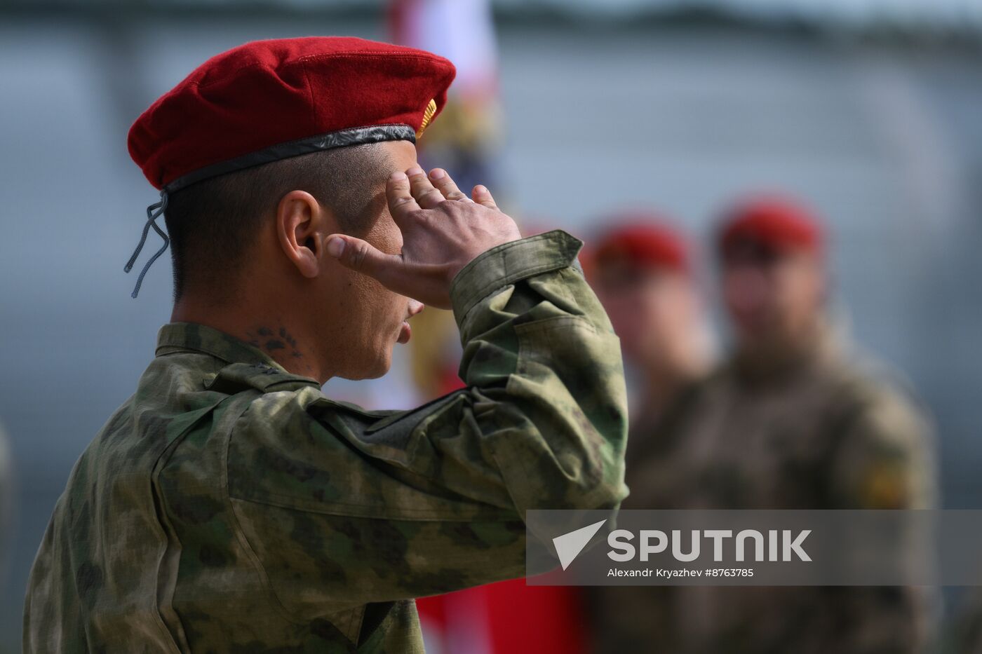 Russia National Guard Qualification Tests