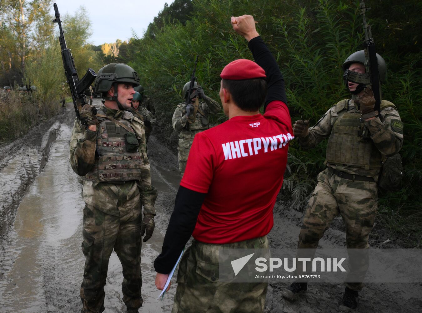 Russia National Guard Qualification Tests