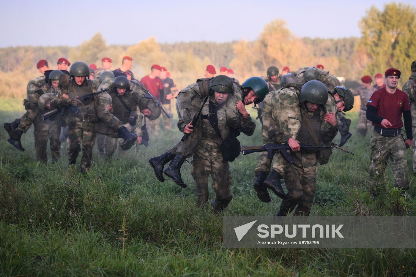 Russia National Guard Qualification Tests