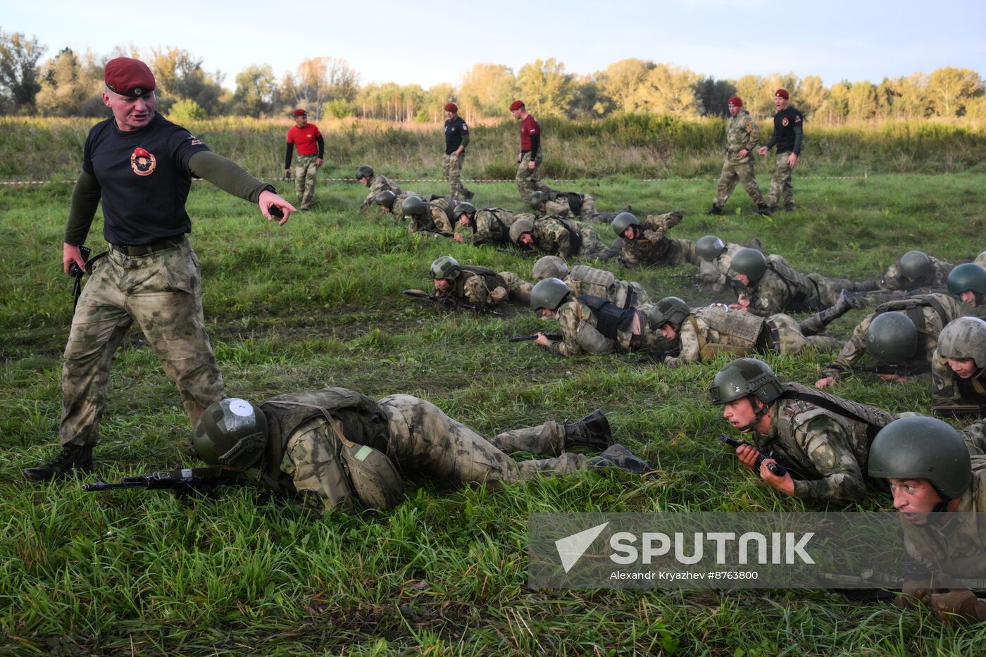 Russia National Guard Qualification Tests