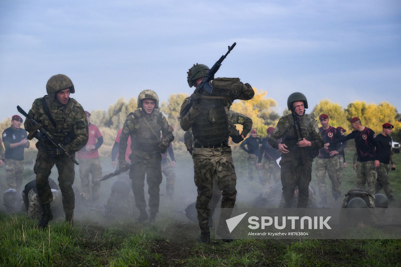 Russia National Guard Qualification Tests