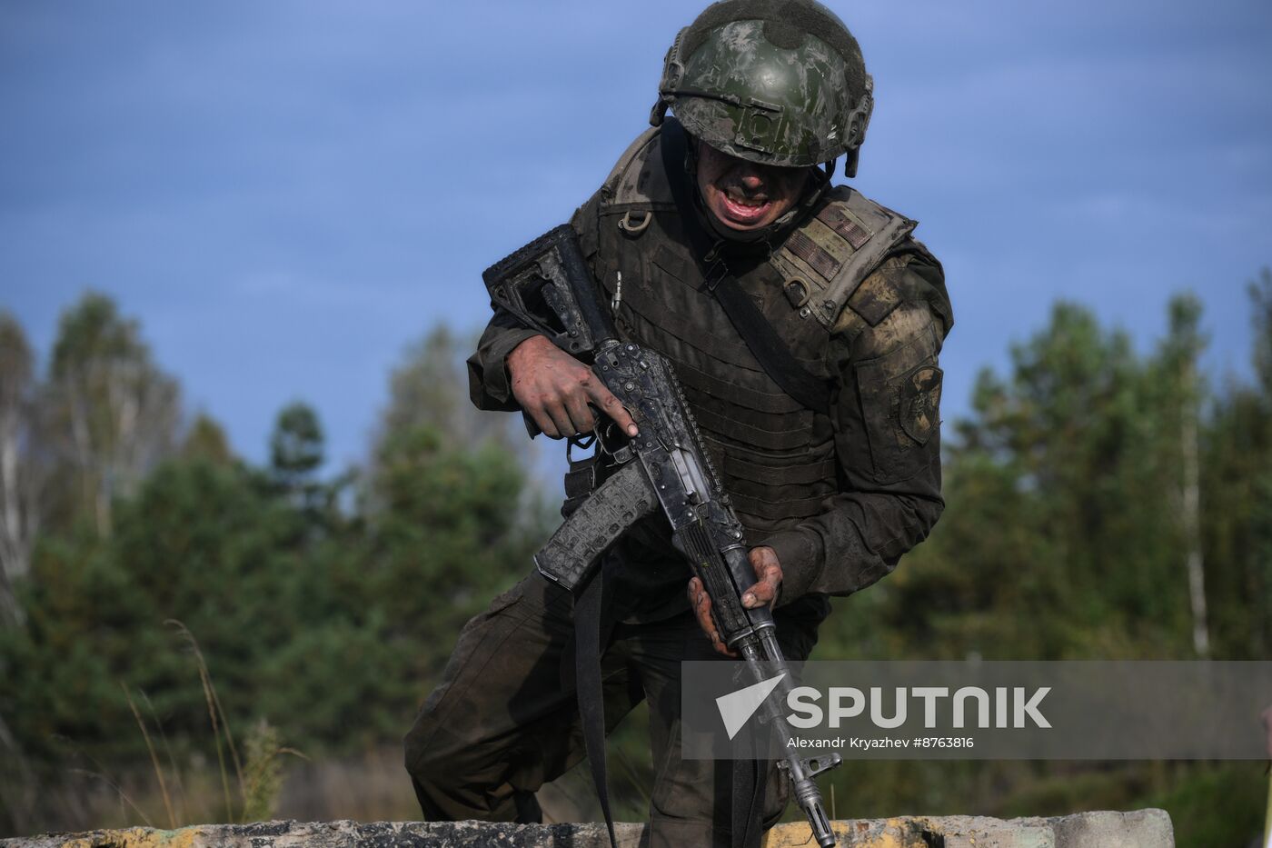 Russia National Guard Qualification Tests