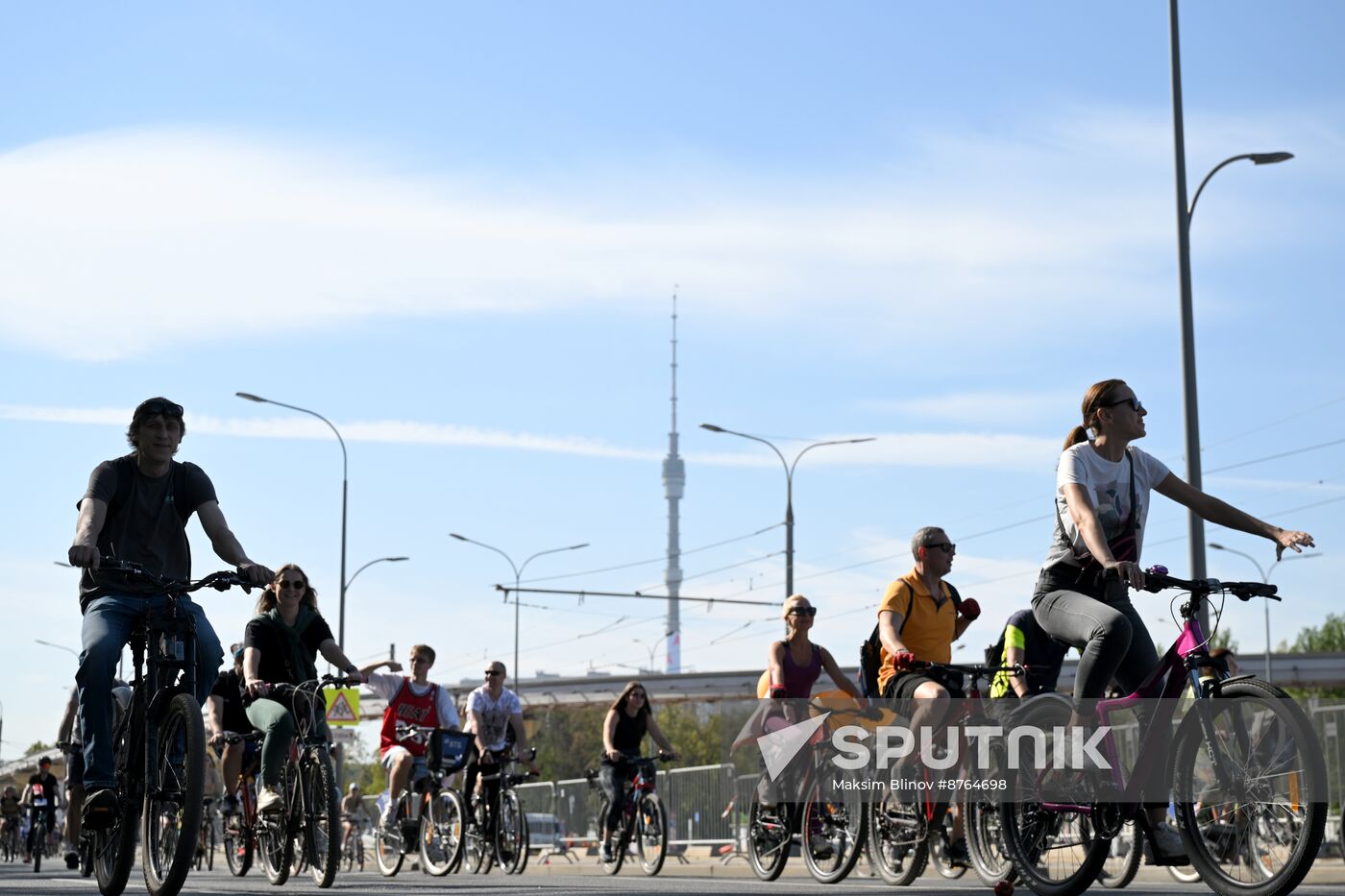 Russia Autumn Bicycle Festival