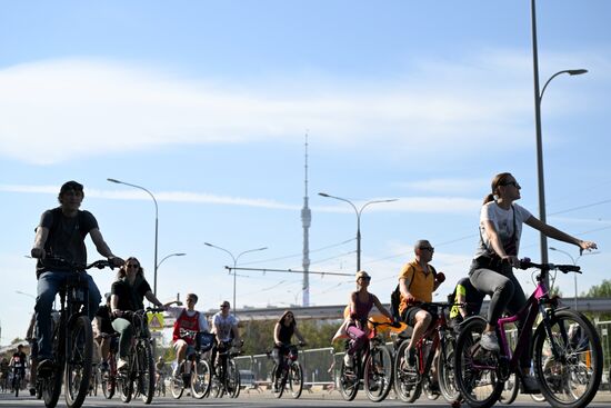 Russia Autumn Bicycle Festival