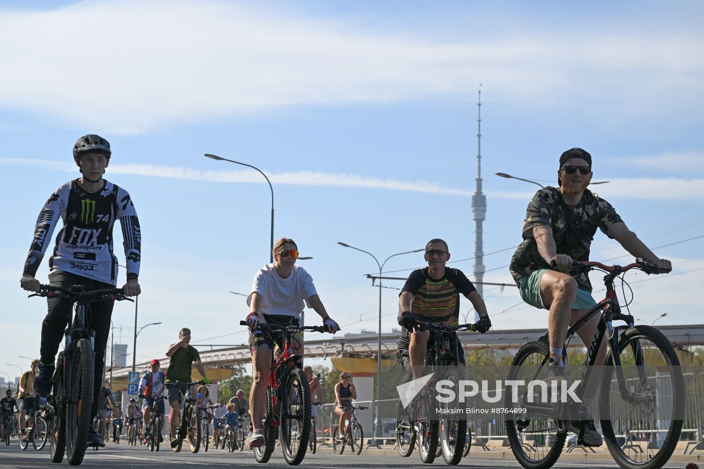 Russia Autumn Bicycle Festival