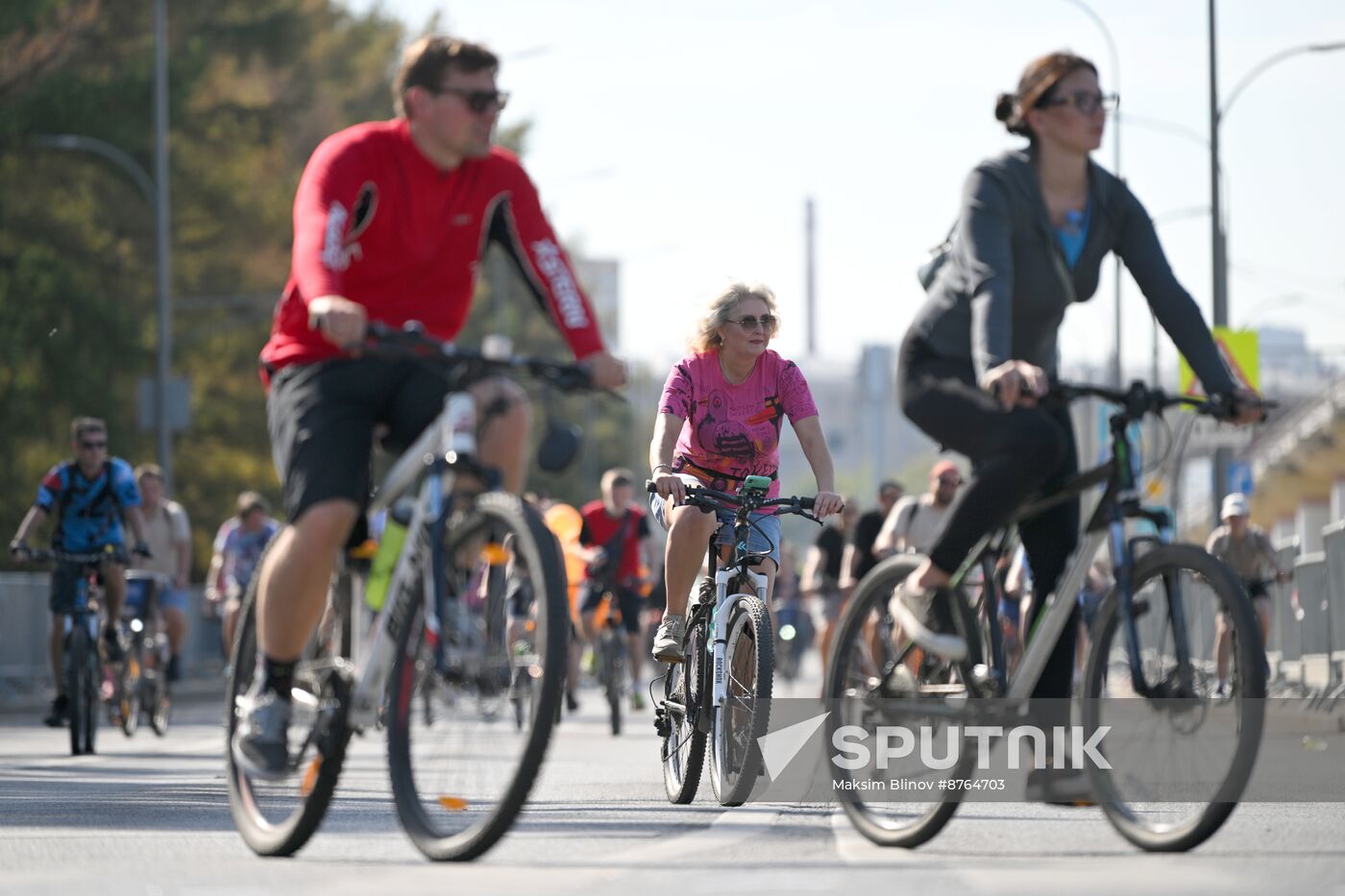 Russia Autumn Bicycle Festival