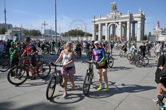 Russia Autumn Bicycle Festival