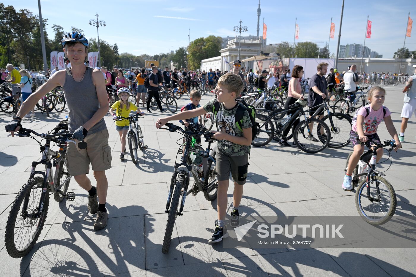 Russia Autumn Bicycle Festival