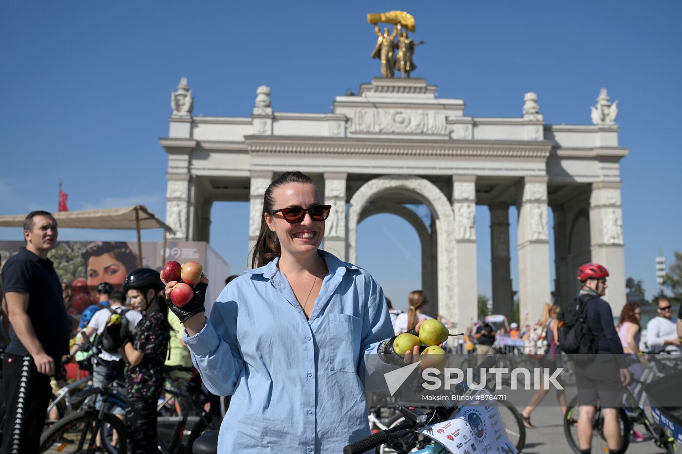 Russia Autumn Bicycle Festival