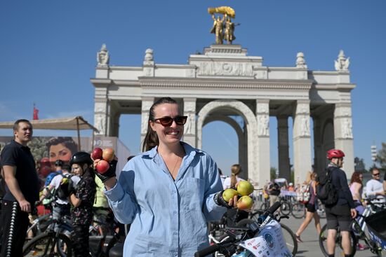Russia Autumn Bicycle Festival