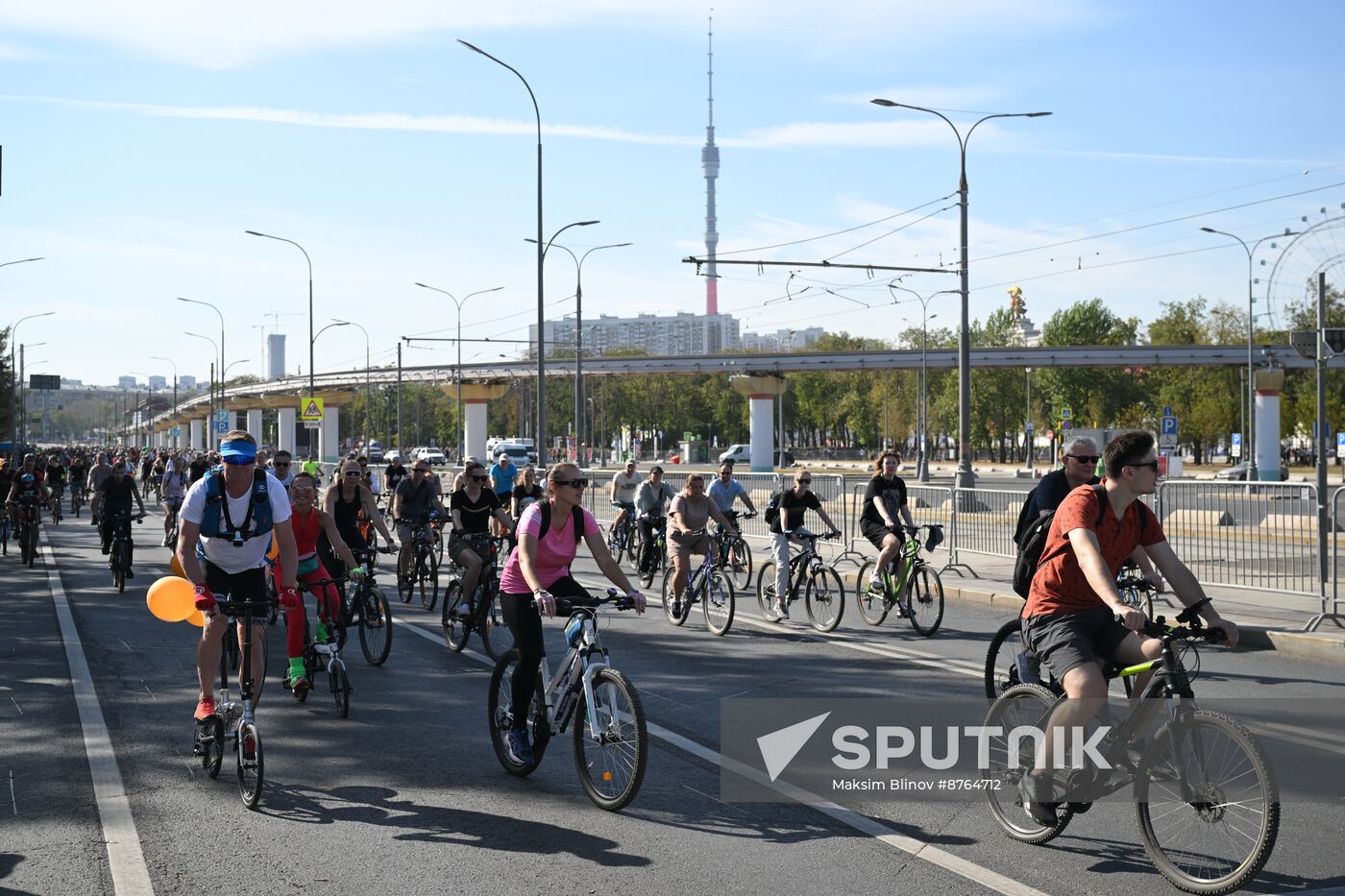 Russia Autumn Bicycle Festival