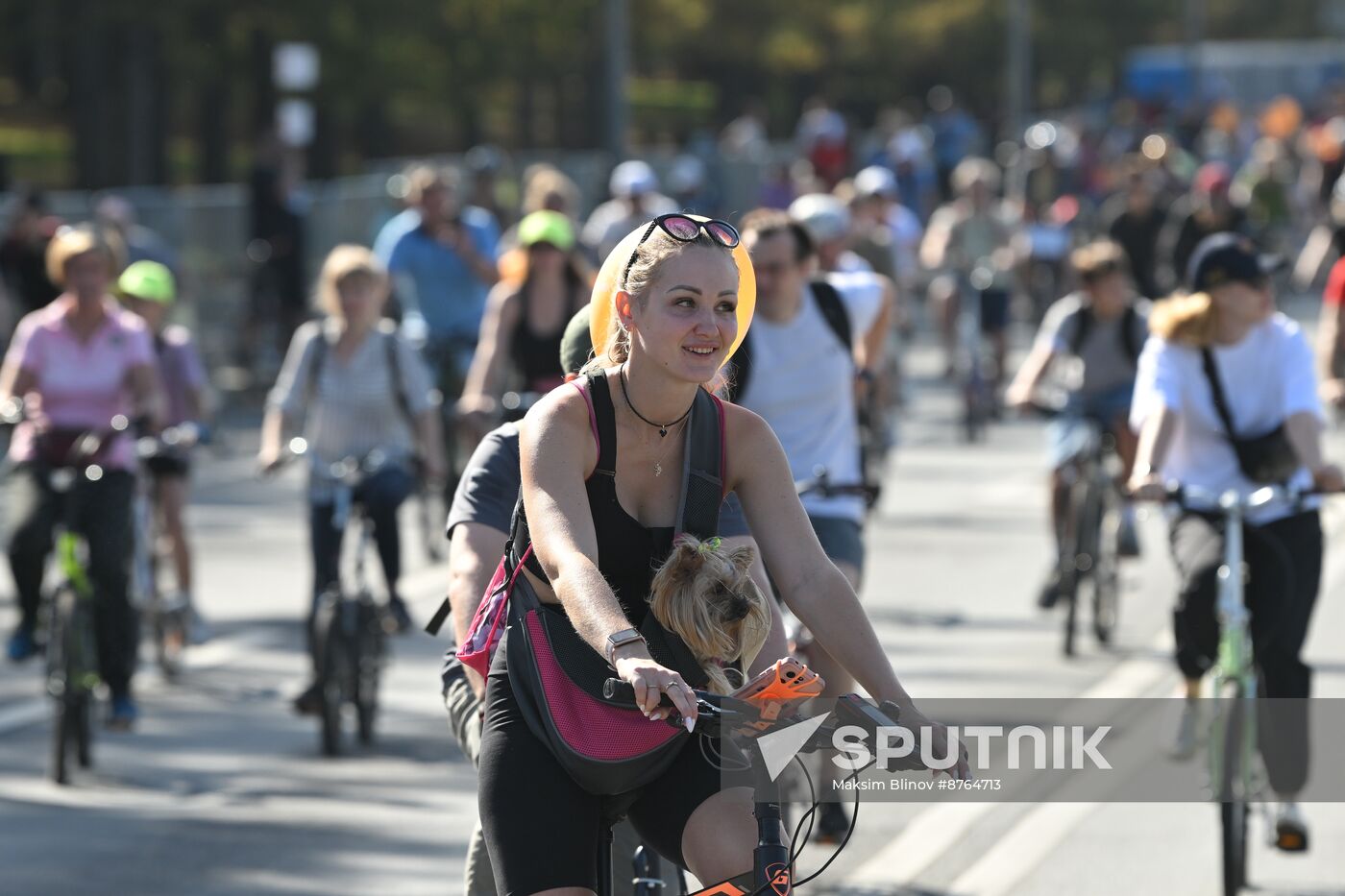Russia Autumn Bicycle Festival