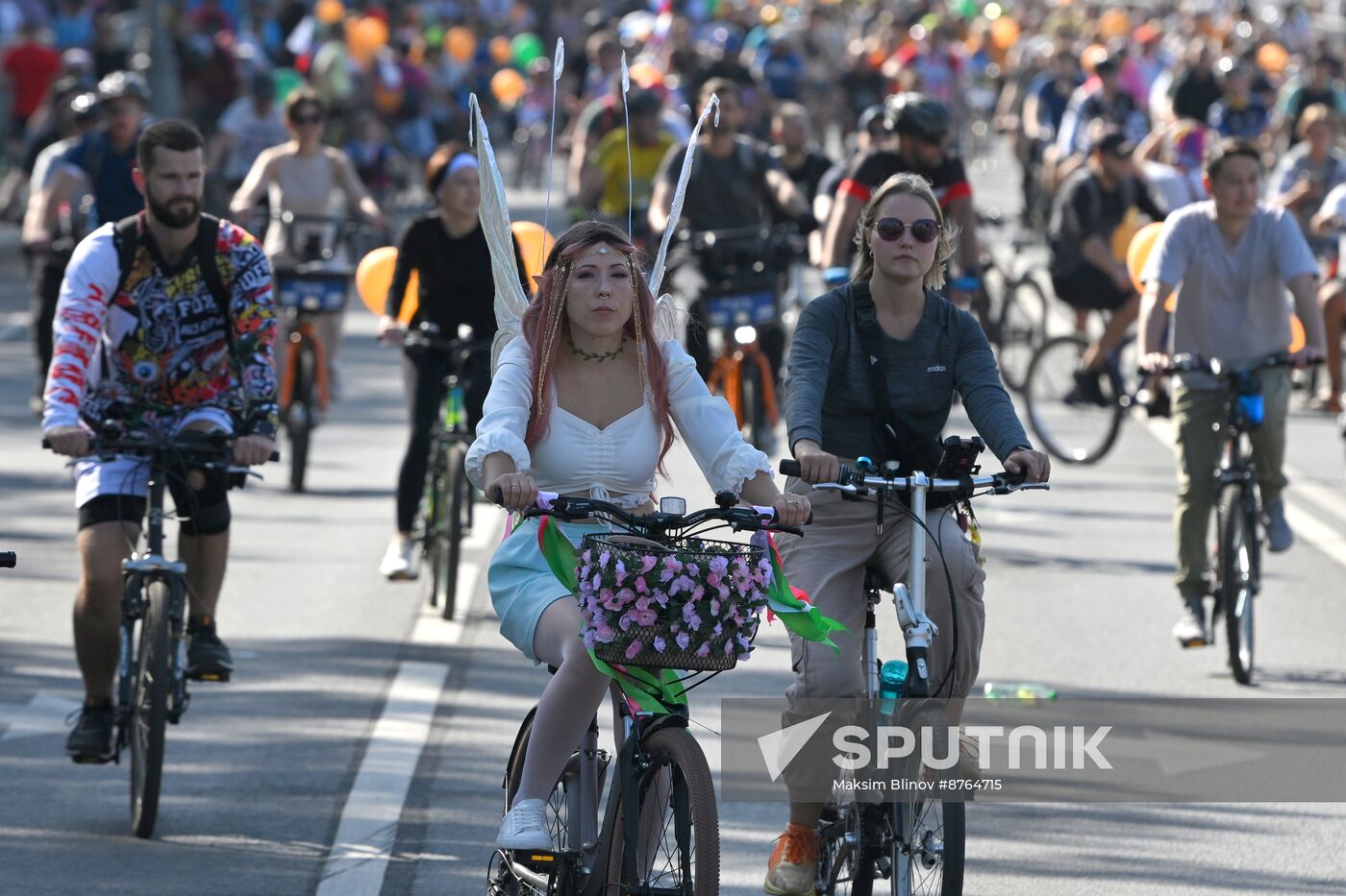 Russia Autumn Bicycle Festival