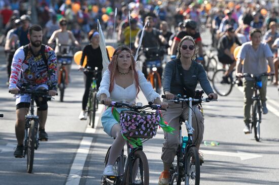 Russia Autumn Bicycle Festival