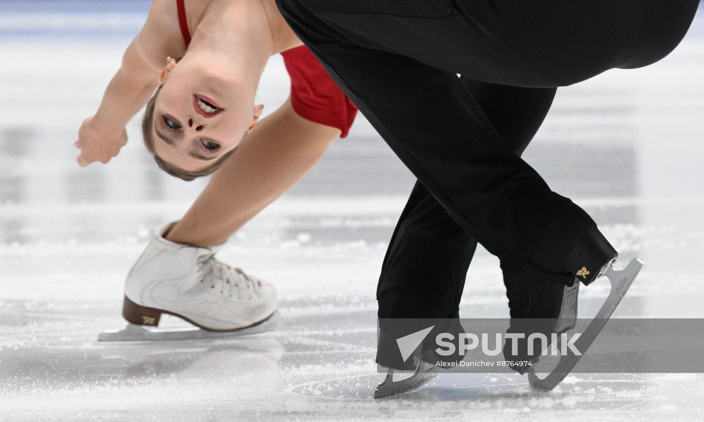 Russia Figure Skating Test Skates Pairs