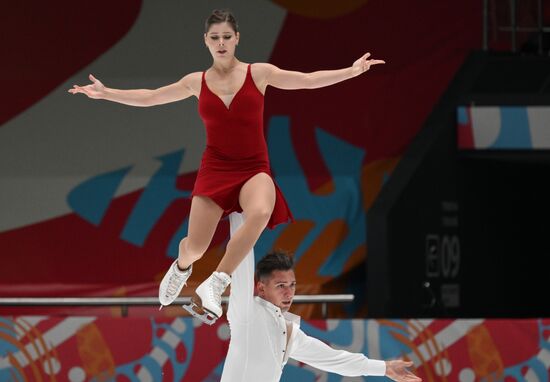 Russia Figure Skating Test Skates Pairs