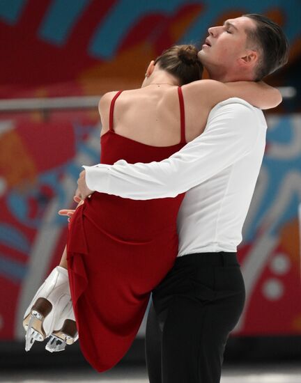 Russia Figure Skating Test Skates Pairs