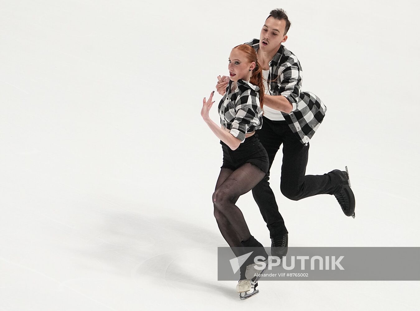 Russia Figure Skating Test Skates Pairs