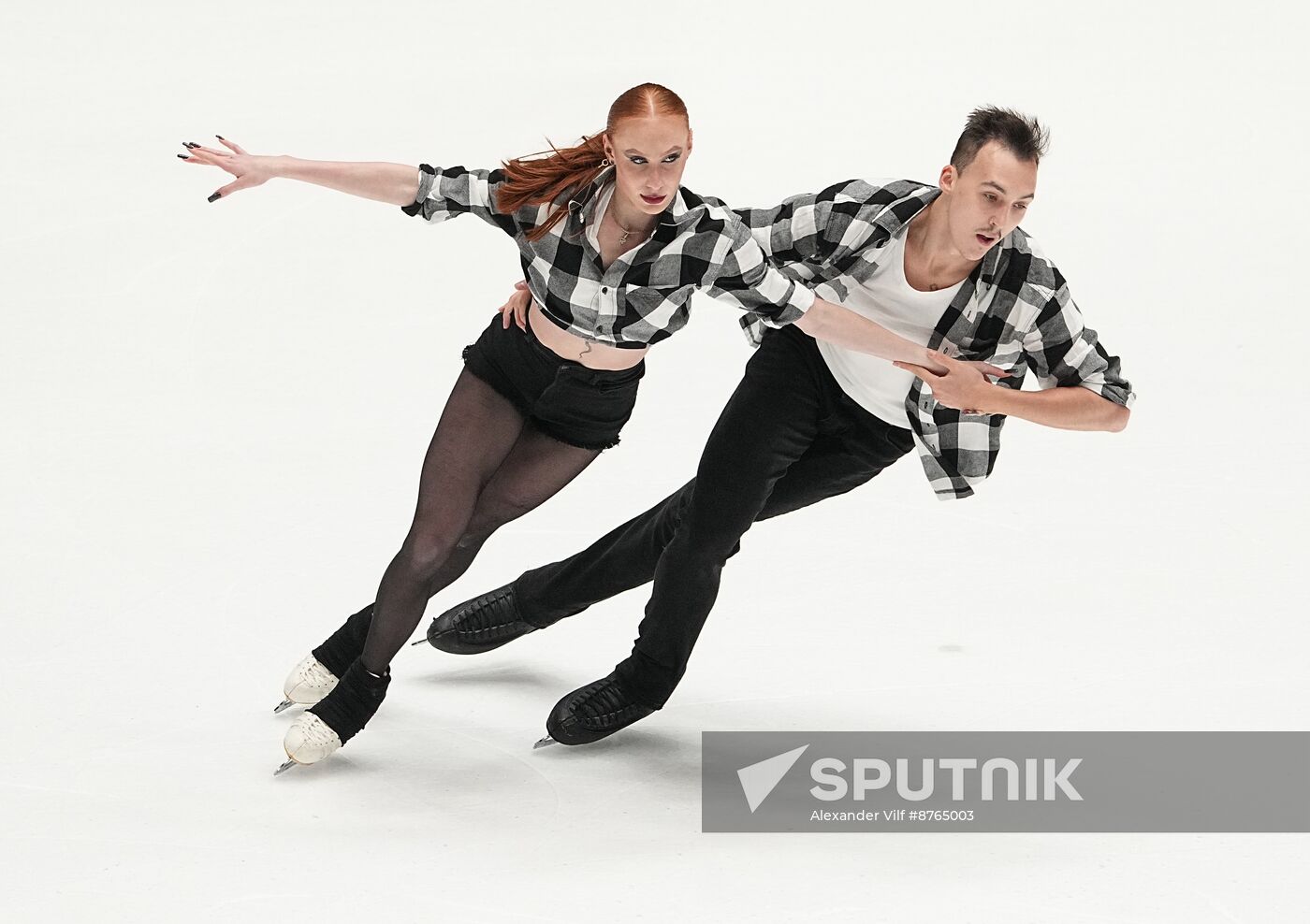 Russia Figure Skating Test Skates Pairs