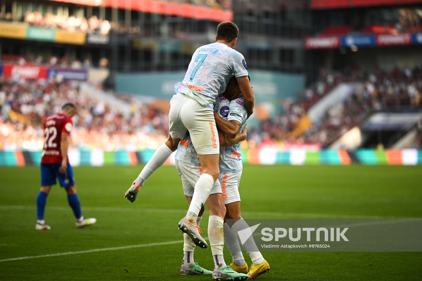 Russia Soccer Premier-League CSKA - Zenit