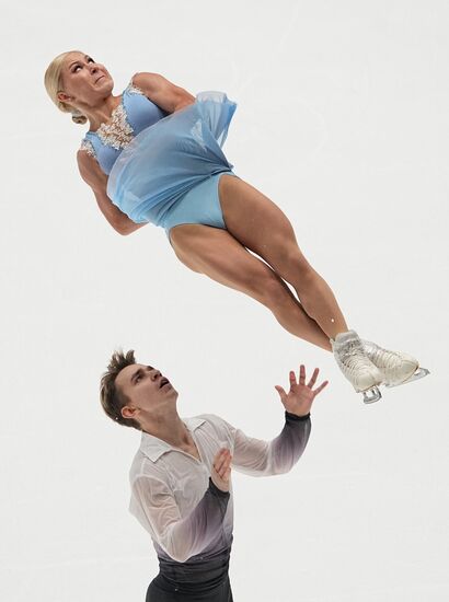 Russia Figure Skating Test Skates Pairs