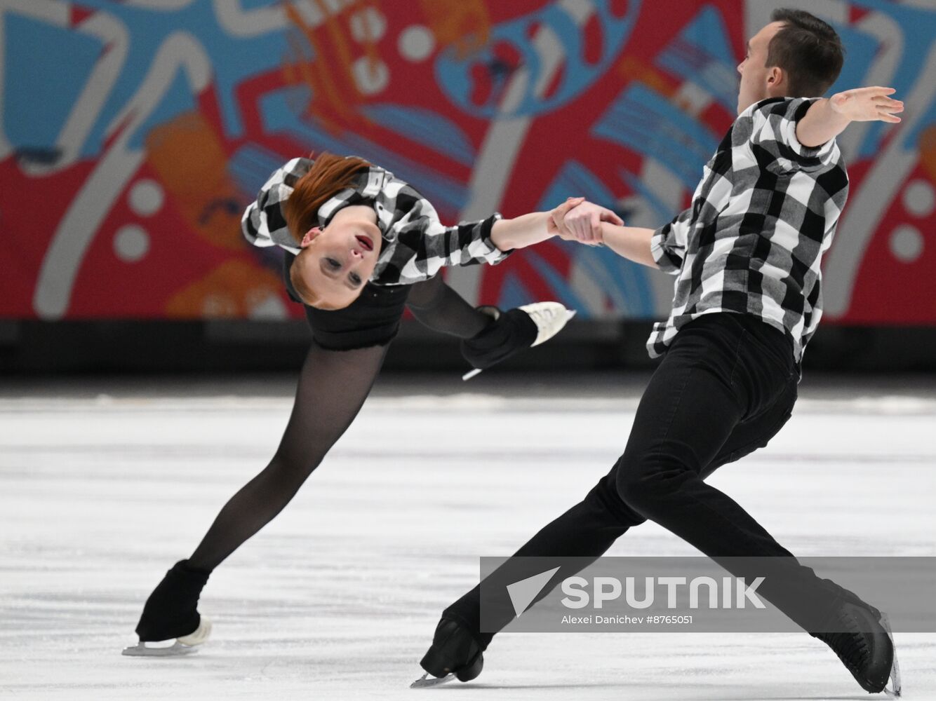 Russia Figure Skating Test Skates Pairs