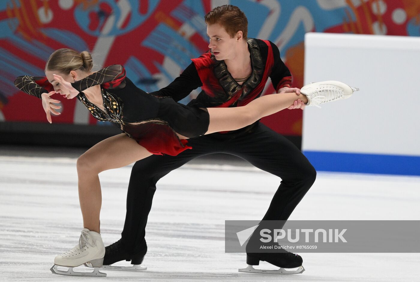 Russia Figure Skating Test Skates Pairs