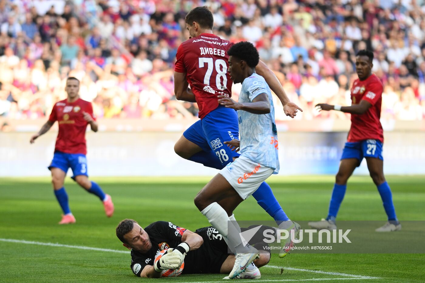 Russia Soccer Premier-League CSKA - Zenit