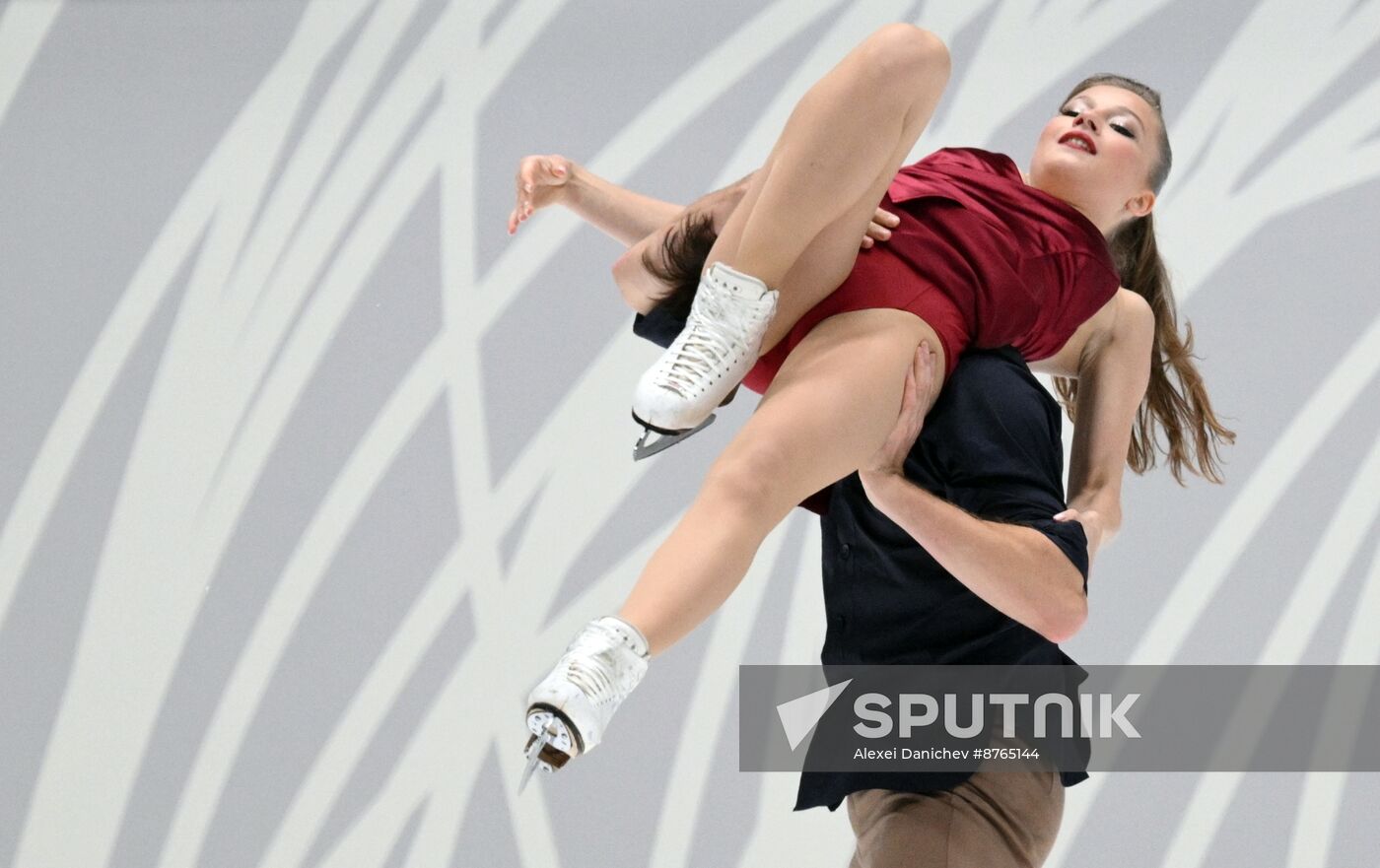 Russia Figure Skating Test Skates Ice Dance