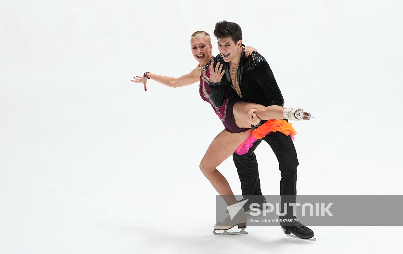 Russia Figure Skating Test Skates Ice Dance