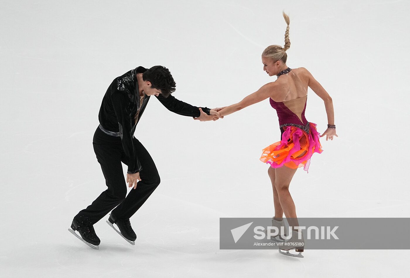 Russia Figure Skating Test Skates Ice Dance