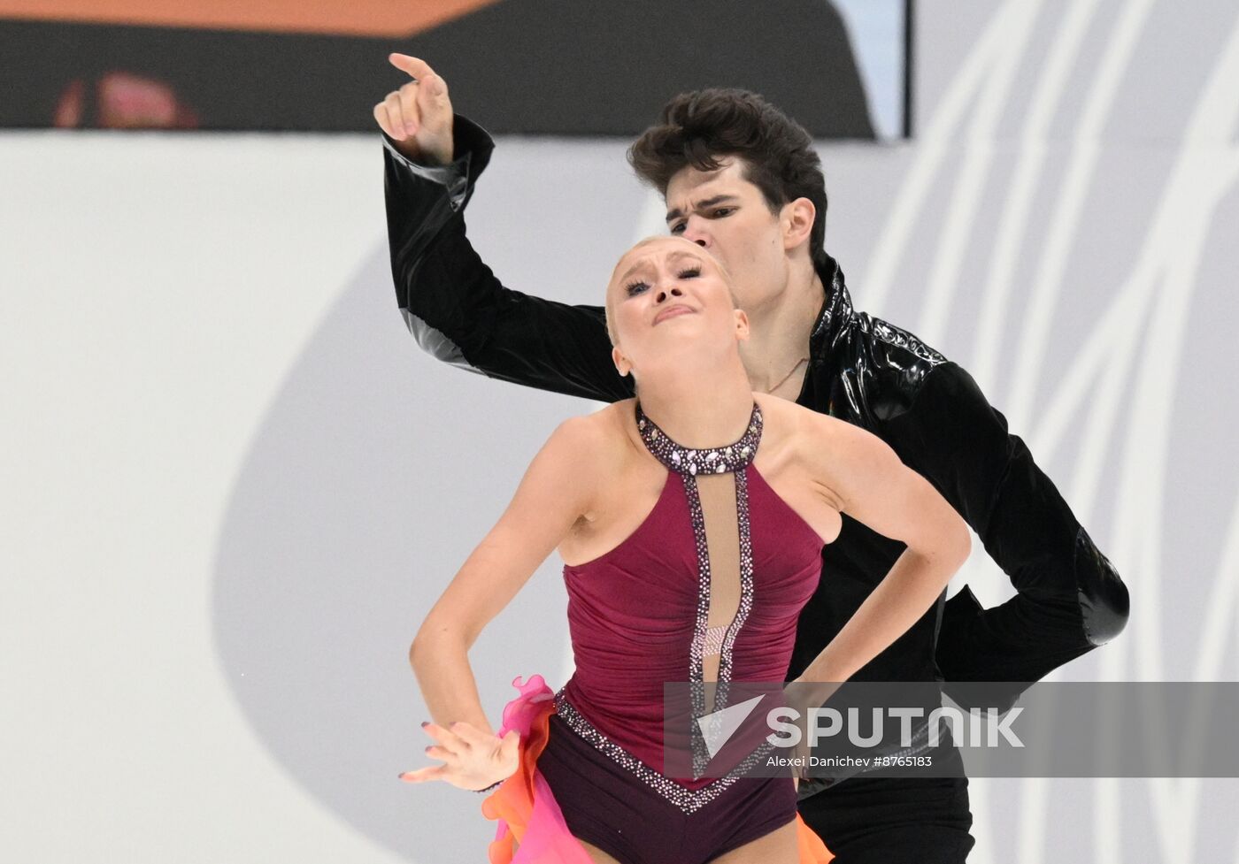 Russia Figure Skating Test Skates Ice Dance