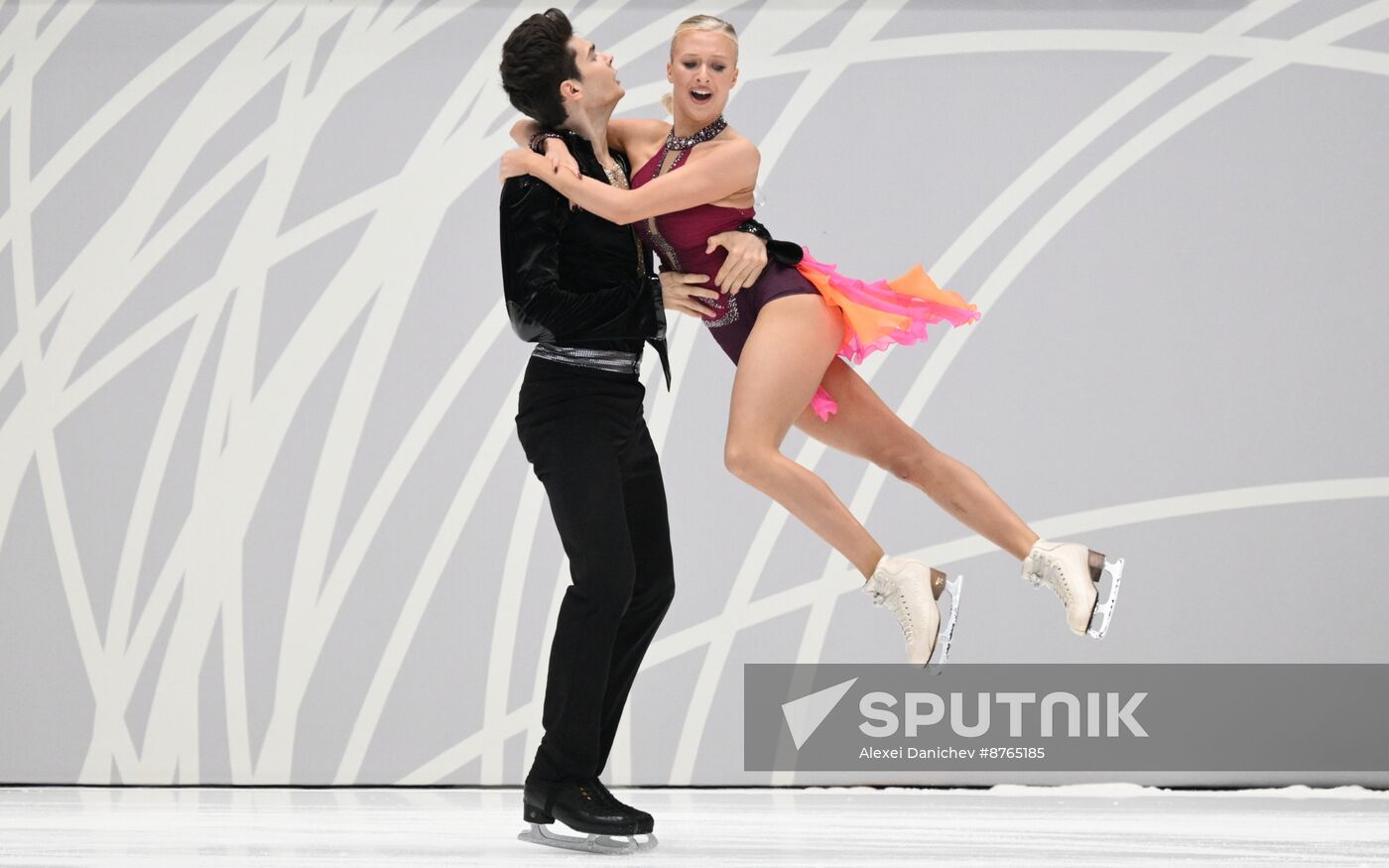 Russia Figure Skating Test Skates Ice Dance