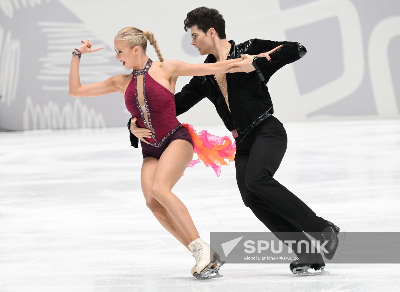 Russia Figure Skating Test Skates Ice Dance