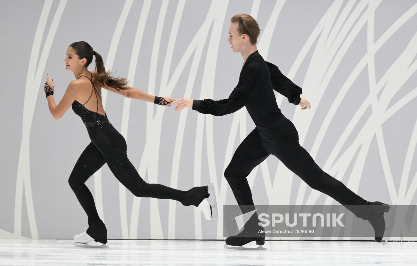 Russia Figure Skating Test Skates Ice Dance