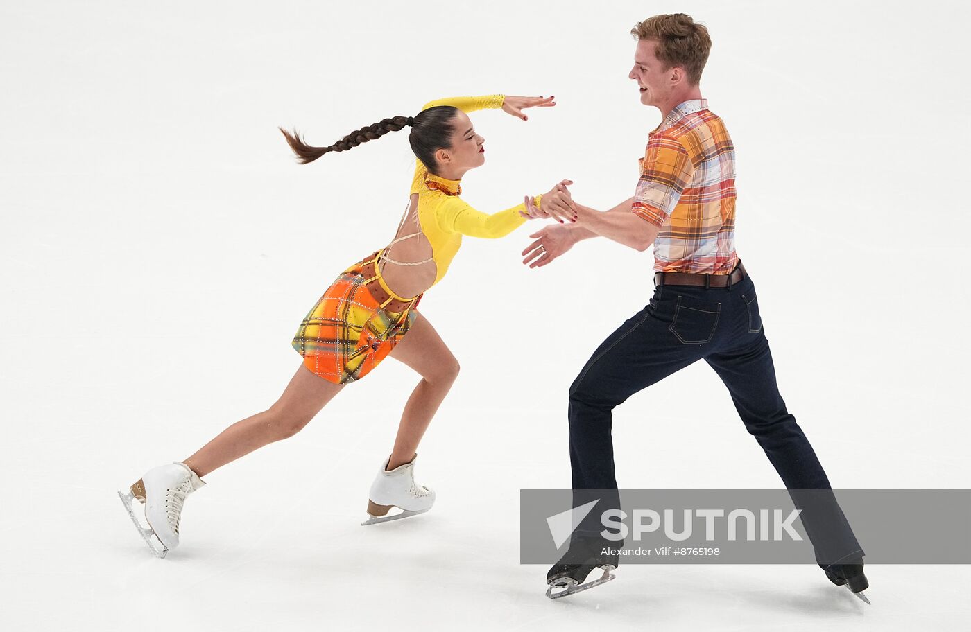 Russia Figure Skating Test Skates Ice Dance