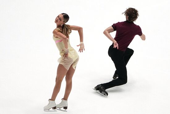 Russia Figure Skating Test Skates Ice Dance