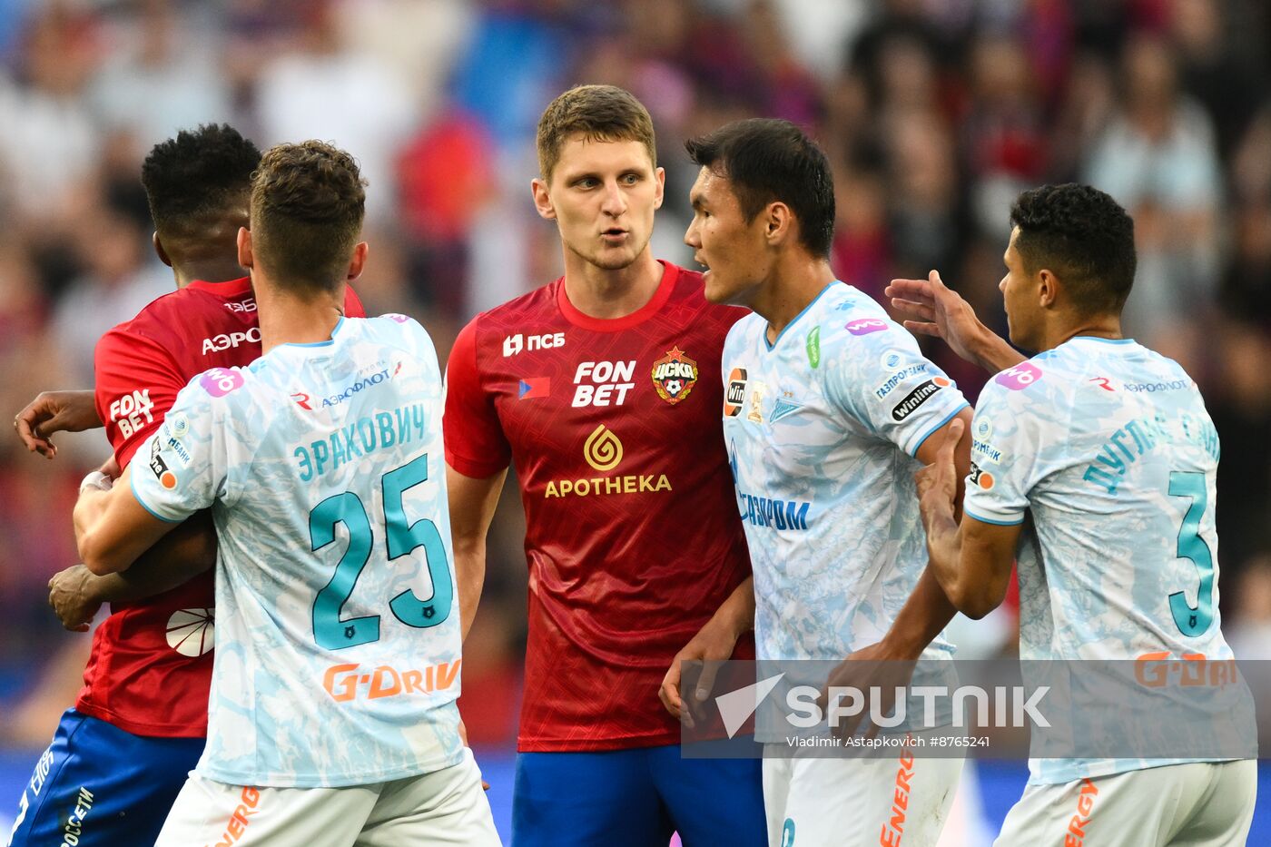 Russia Soccer Premier-League CSKA - Zenit