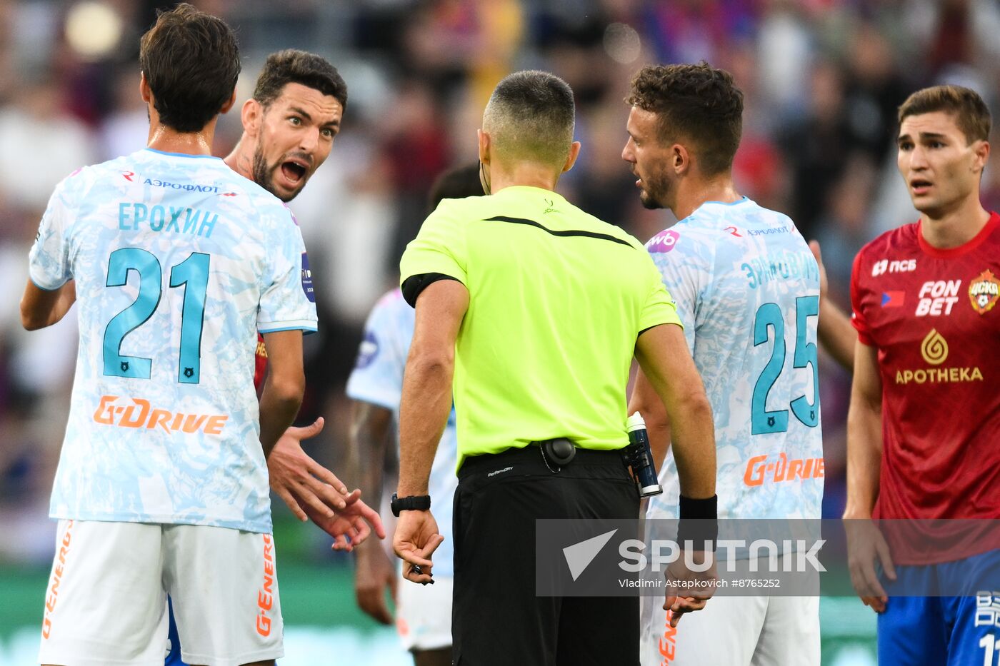 Russia Soccer Premier-League CSKA - Zenit