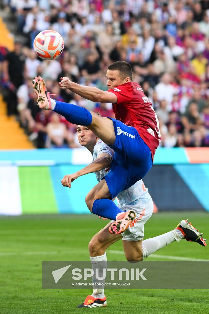 Russia Soccer Premier-League CSKA - Zenit