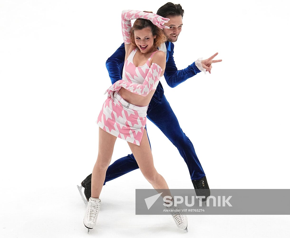 Russia Figure Skating Test Skates Ice Dance