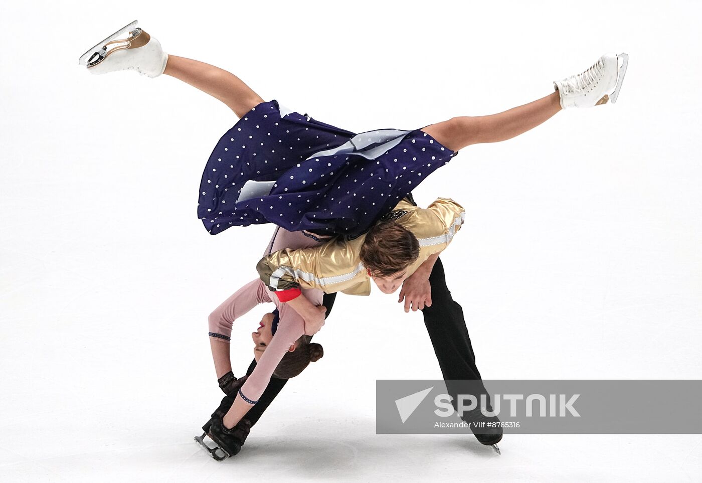 Russia Figure Skating Test Skates Ice Dance