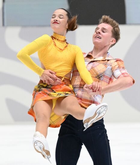 Russia Figure Skating Test Skates Ice Dance