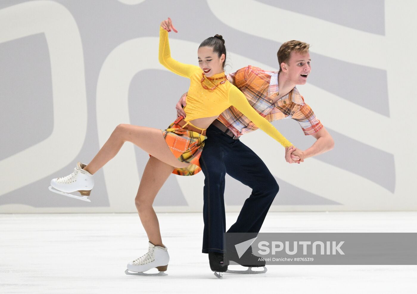 Russia Figure Skating Test Skates Ice Dance