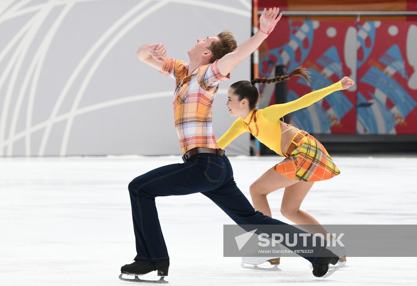 Russia Figure Skating Test Skates Ice Dance